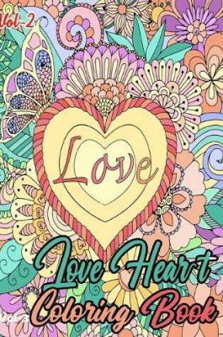 Cover of Heart Love Coloring Book Vol-2