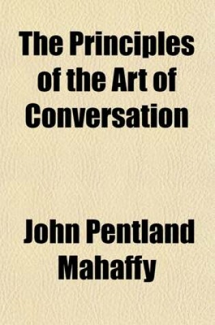 Cover of The Principles of the Art of Conversation