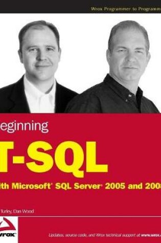 Cover of Beginning T-SQL with Microsoft SQL Server 2005 and 2008