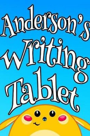 Cover of Anderson's Writing Tablet