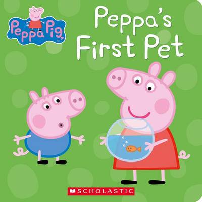 Book cover for Peppa's First Pet