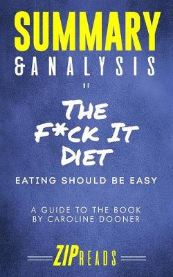 Book cover for Summary & Analysis of the F*ck It Diet