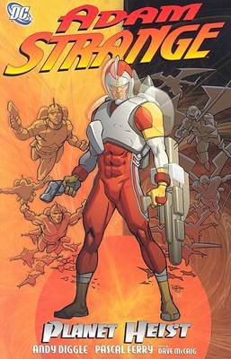 Book cover for Adam Strange Planet Heist