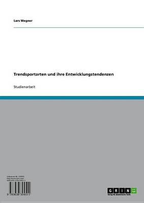 Book cover for Trendsportarten Und Ihre Entwicklungstendenzen