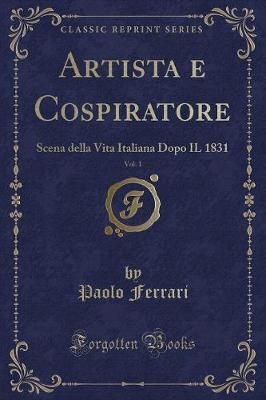 Book cover for Artista E Cospiratore, Vol. 1