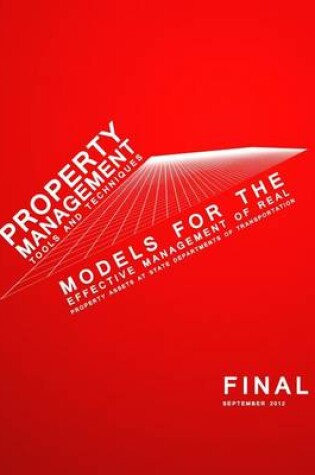 Cover of Property Management Tools and Techniques