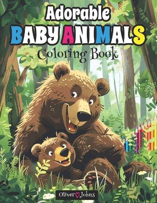 Book cover for Adorable Baby Animals