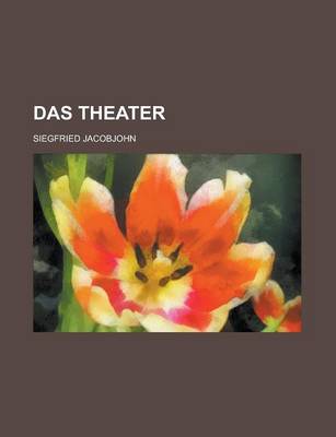 Book cover for Das Theater