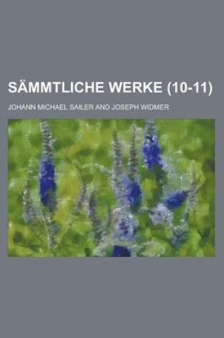 Cover of Sammtliche Werke (10-11 )