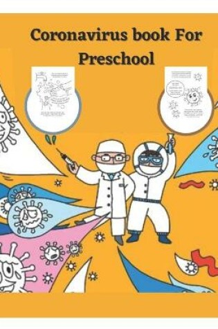 Cover of Coronavirus book For Preschool