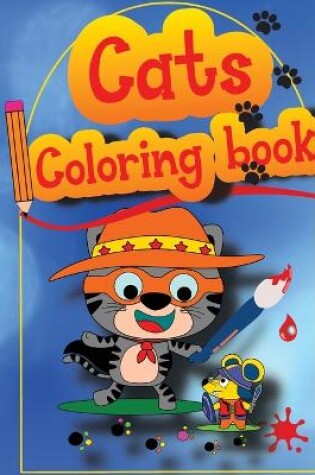 Cover of Cats Coloring Book