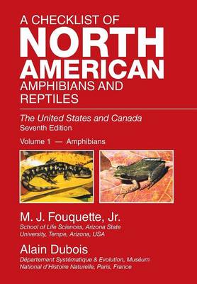 Cover of A Checklist of North American Amphibians and Reptiles
