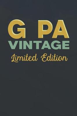 Book cover for G Pa Vintage Limited Edition