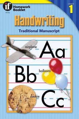 Cover of Handwriting Traditional Manuscript Homework Booklet