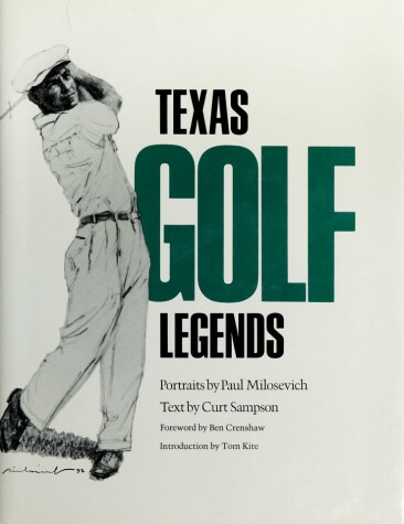 Book cover for Texas Golf Legends