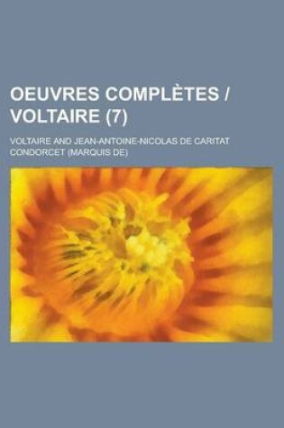 Cover of Oeuvres Completes - Voltaire (7 )