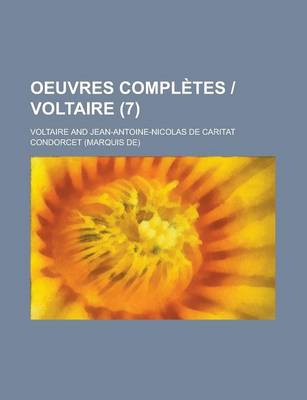 Book cover for Oeuvres Completes - Voltaire (7 )