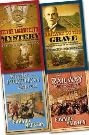 Cover of Railway Detective Collection Pack (the Silver Locomotive Mystery (railway Detective Series) Railway to the Grave (railway Detective) Murder on the Brighton Express