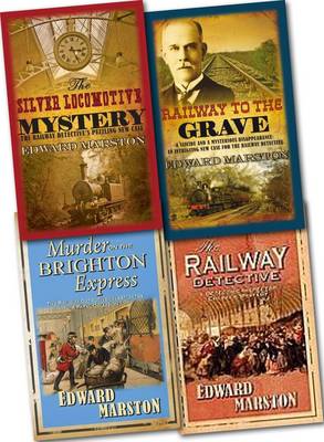 Book cover for Railway Detective Collection Pack (the Silver Locomotive Mystery (railway Detective Series) Railway to the Grave (railway Detective) Murder on the Brighton Express