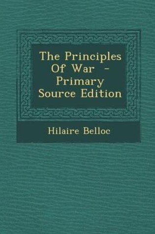 Cover of The Principles of War