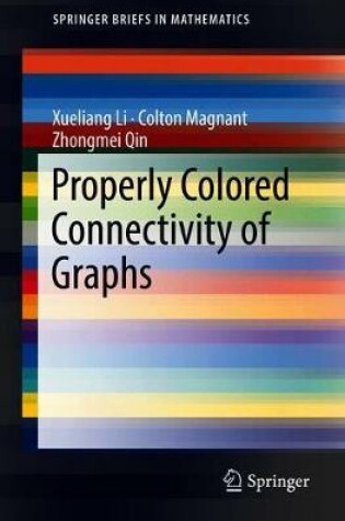 Cover of Properly Colored Connectivity of Graphs