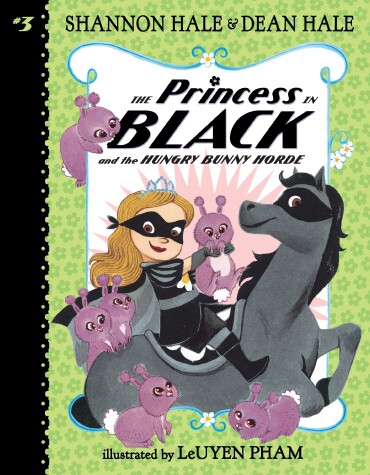 Book cover for The Princess in Black and the Hungry Bunny Horde