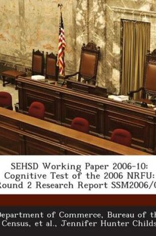 Cover of Sehsd Working Paper 2006-10