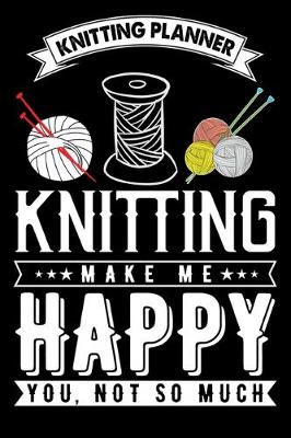 Book cover for Knitting Planner