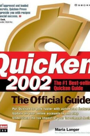 Cover of Quicken 2002: the Official Guide