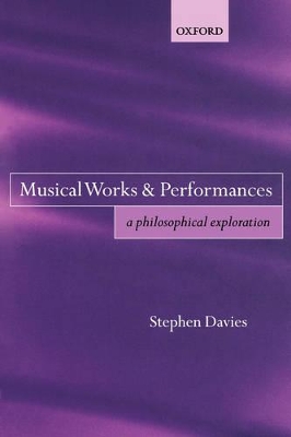 Book cover for Musical Works and Performances