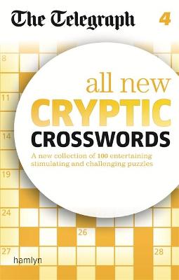 Book cover for The Telegraph: All New Cryptic Crosswords 4