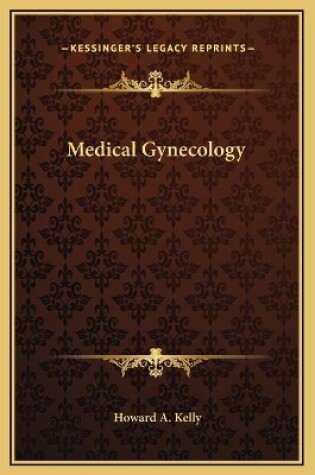 Cover of Medical Gynecology