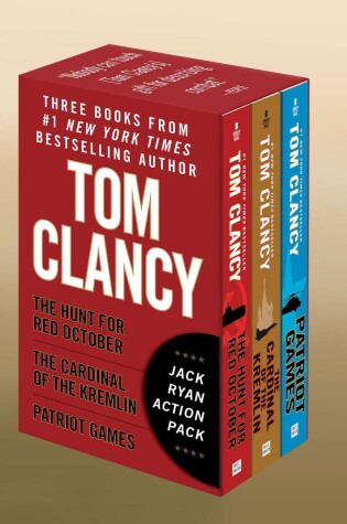 Cover of Tom Clancy's Jack Ryan Boxed Set (Books 1-3)
