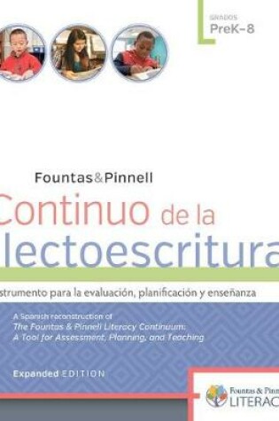 Cover of Continuo de la Lectoescritura, Expanded Edition Prek-8