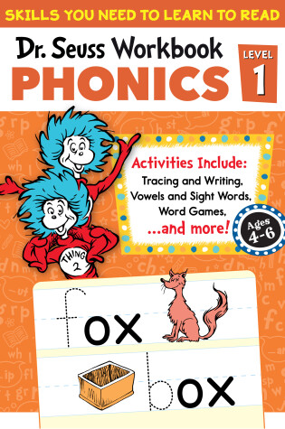 Cover of Dr. Seuss Phonics Level 1 Workbook