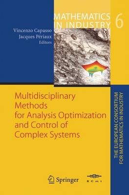 Book cover for Multidisciplinary Methods for Analysis Optimization and Control of Complex Systems