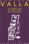 Book cover for La Donation de Constantin
