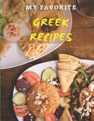 Book cover for My Favorite Greek Recipes