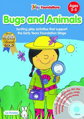 Book cover for Bugs & Animals - Book & CD-ROM