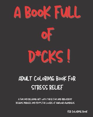 Cover of Adult Coloring Book for Stress Relief