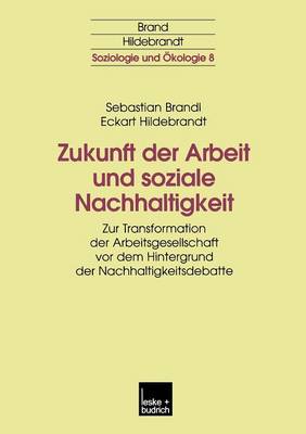 Cover of Zukunft der Arbeit und soziale Nachhaltigkeit