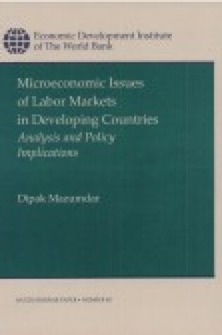 Cover of Microeconomic Issues of Labor Markets in Developing Countries