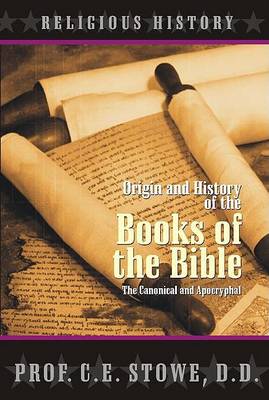 Book cover for Origin and History of the Books of the Bible