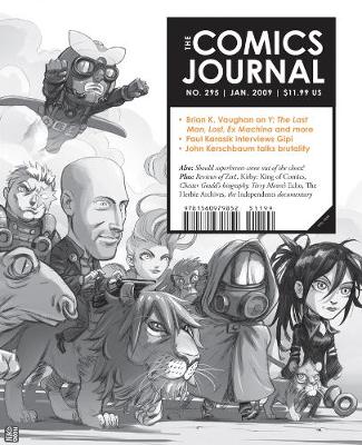 Book cover for The Comics Journal #295