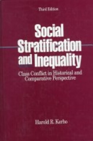 Cover of Social Stratification and Inequality