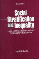 Book cover for Social Stratification and Inequality