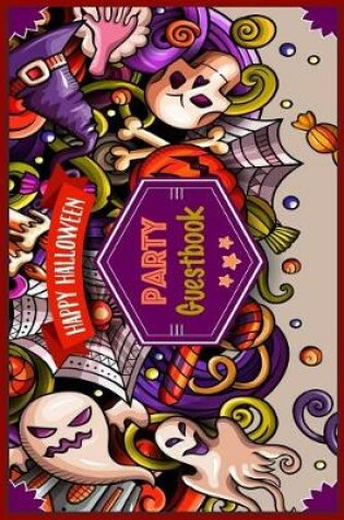 Cover of Happy Halloween Party Guestbook