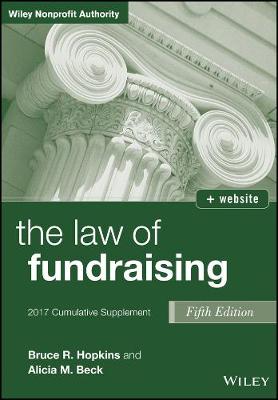 Book cover for The Law of Fundraising, 2017 Cumulative Supplement