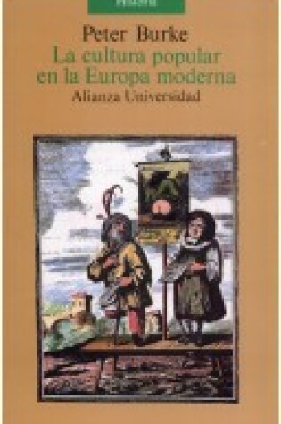 Cover of La Cultura Popular En La Europa Moderna