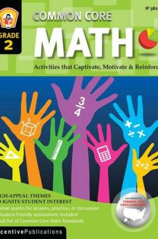 Cover of Common Core Math Grade 2